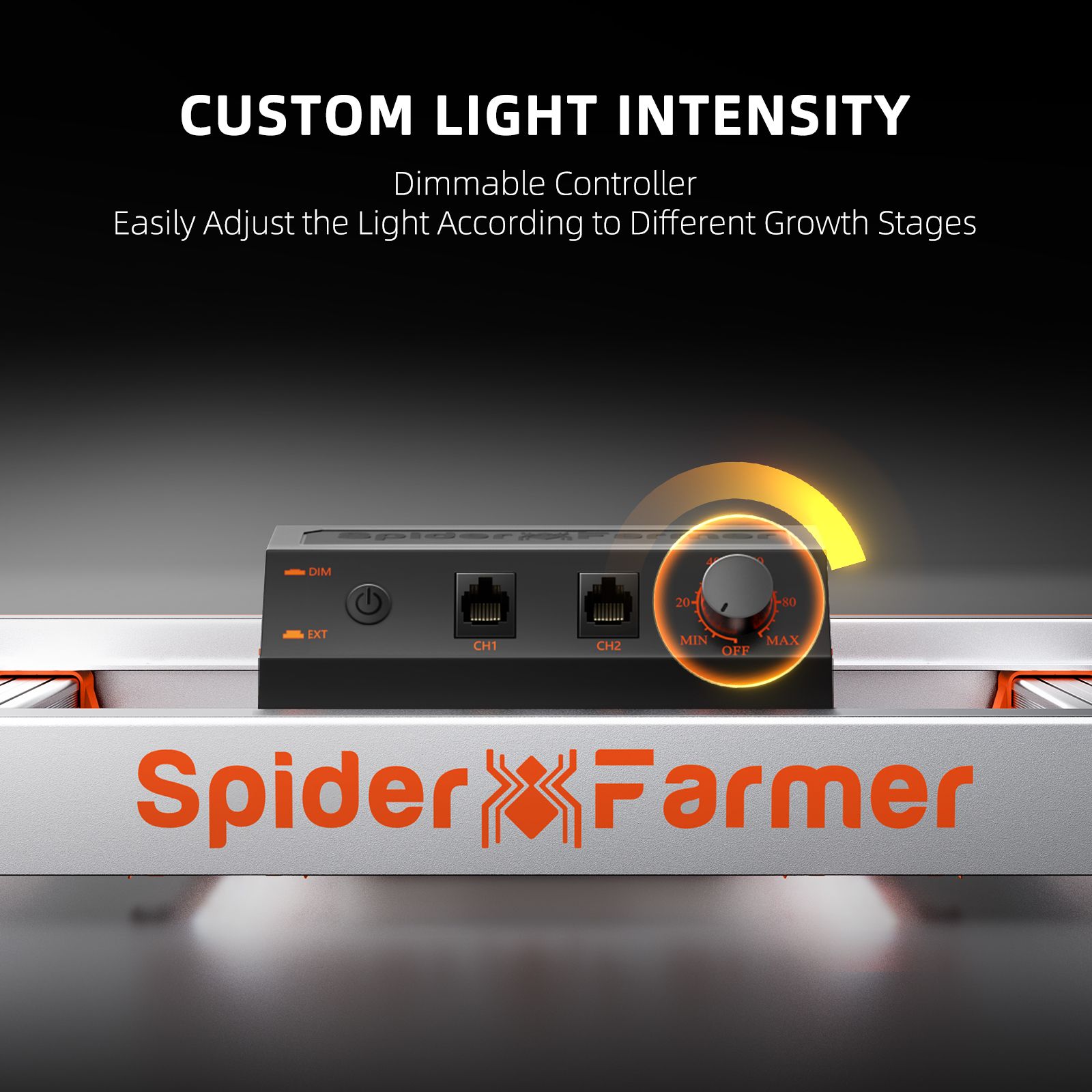 PRE-COMMANDE 2025 / 2025 Spider Farmer® Boîte de Culture Automatisée Set Complet – 120×120×200 cm pour 6 Plantes SPIDER FARMER