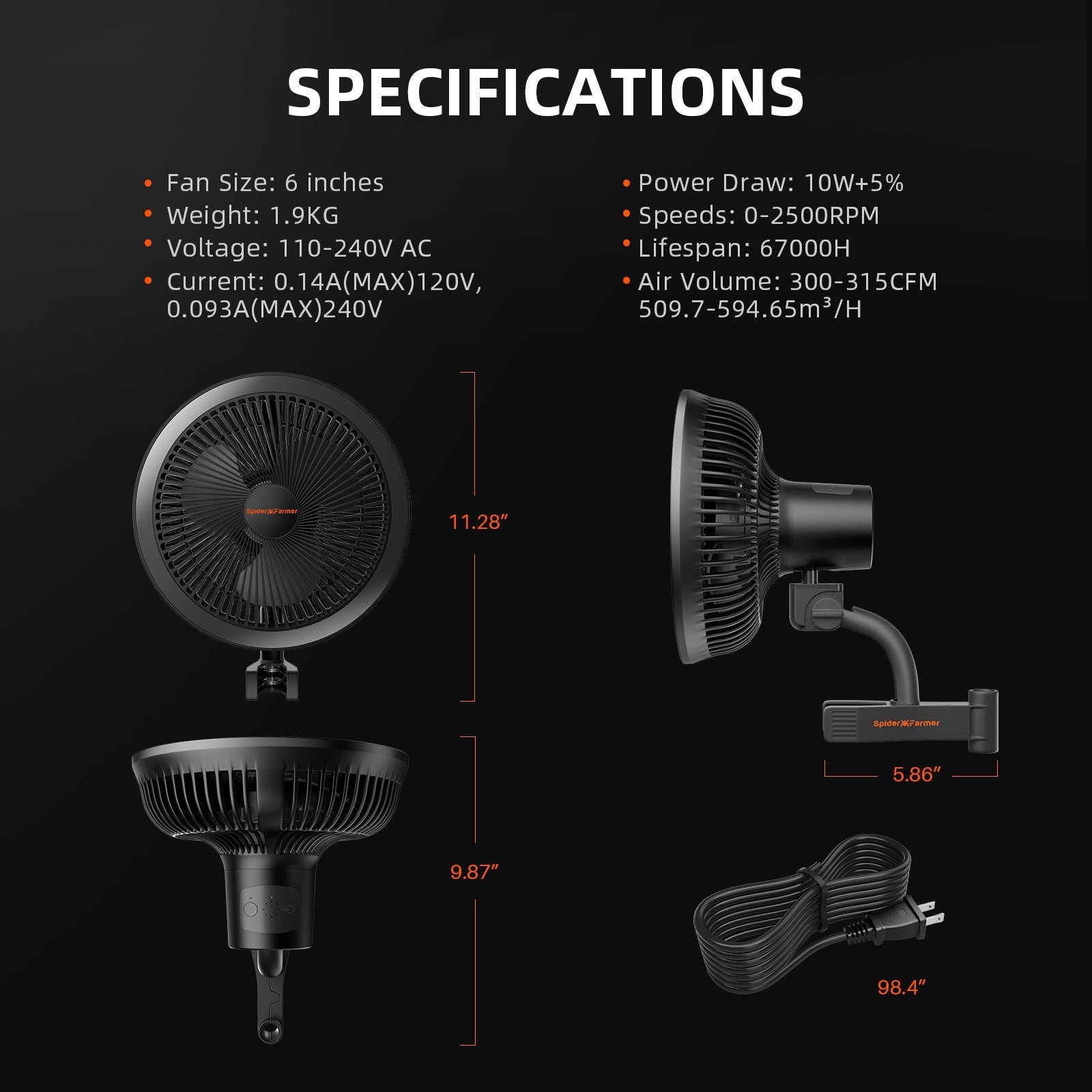 PRE - COMMANDE 2025 / Spider Farmer® 90x90x180cm Kit complet de tente de culture丨Dernière version G3000 Lampe de culture LED à spectre complet丨Système de ventilation 4" avec contrôleur de température et d’humidité SPIDER FARMER
