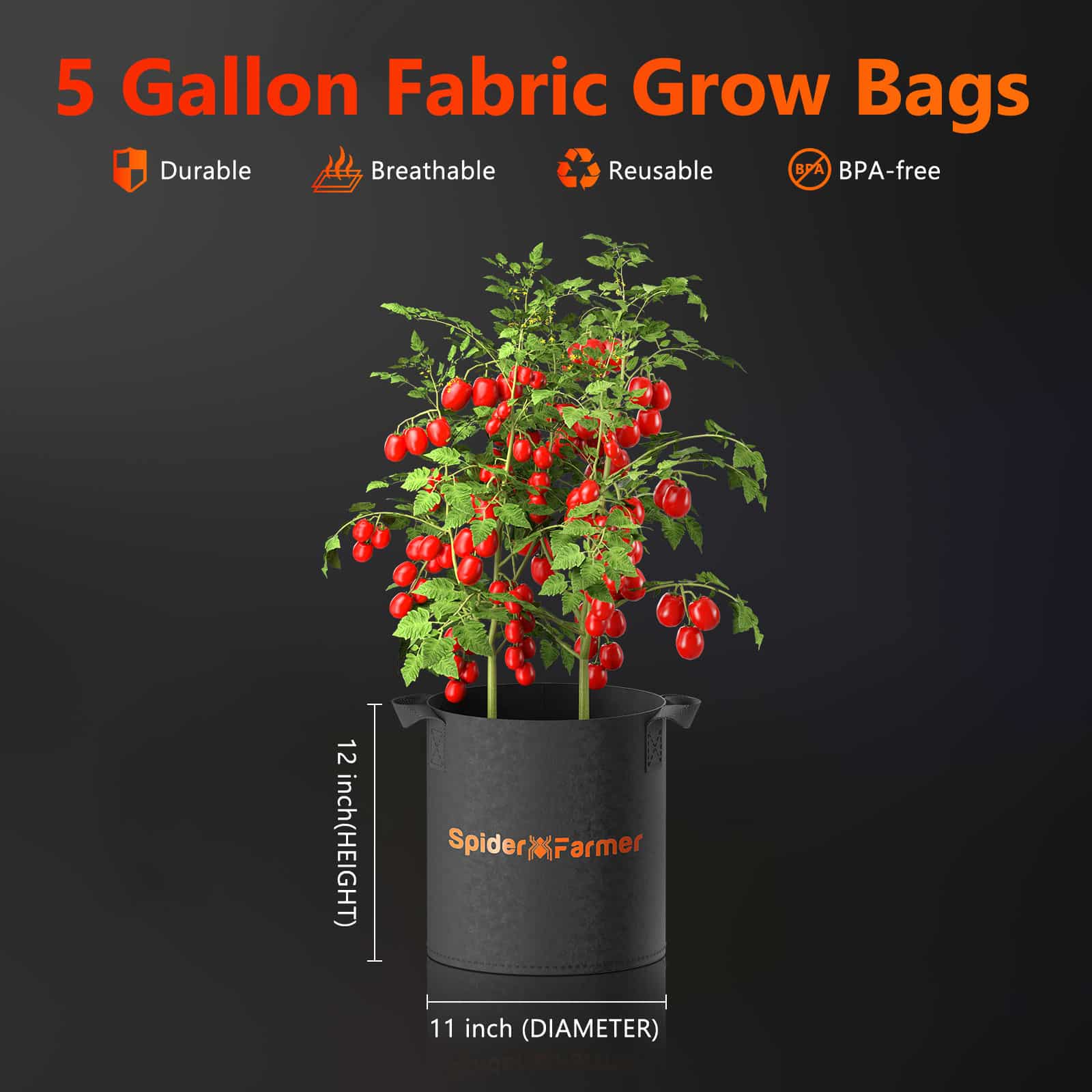 PRE-COMMANDE 2025 / 2025 Spider Farmer® Boîte de Culture Automatisée Set Complet – 120×120×200 cm pour 6 Plantes SPIDER FARMER