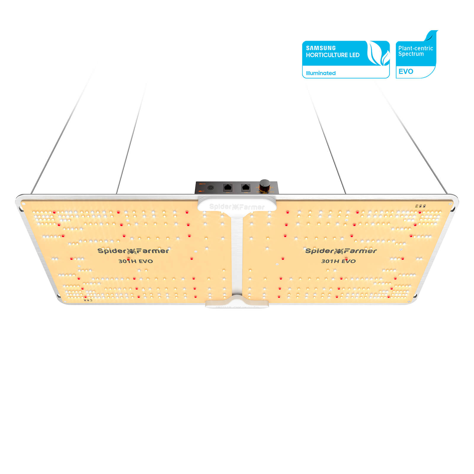 2025 Spider Farmer® 120x60x180cm Kit complet de tente de culture丨SF2000 301H EVO Lampe de culture LED à spectre complet SPIDER FARMER