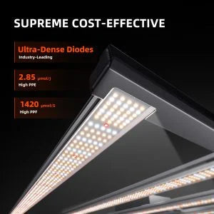 2025 Spider Farmer® G5000 480W WiFi & Bluetooth App-contrôlé LED Grow Light Full Spectrum Dimmable Pflanzenlampe, pour tente de culture 120x120cm SPIDER FARMER
