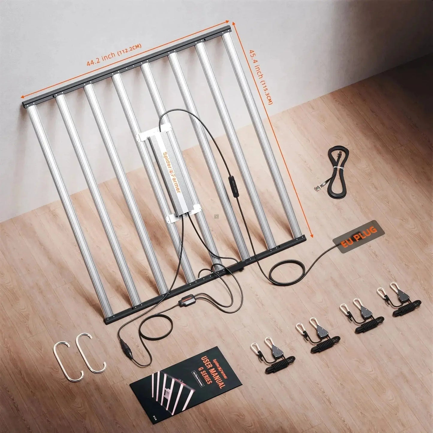 2025 Spider Farmer® G1000W WiFi & Bluetooth Lampe de culture LED contrôlée par l’application Spectre complet Dimmable Pflanzenlampe, pour tente de culture 150x150cm - BIRD SHOP ORNITHOLOGIE LUXEMBOURG S.A.R.L-S