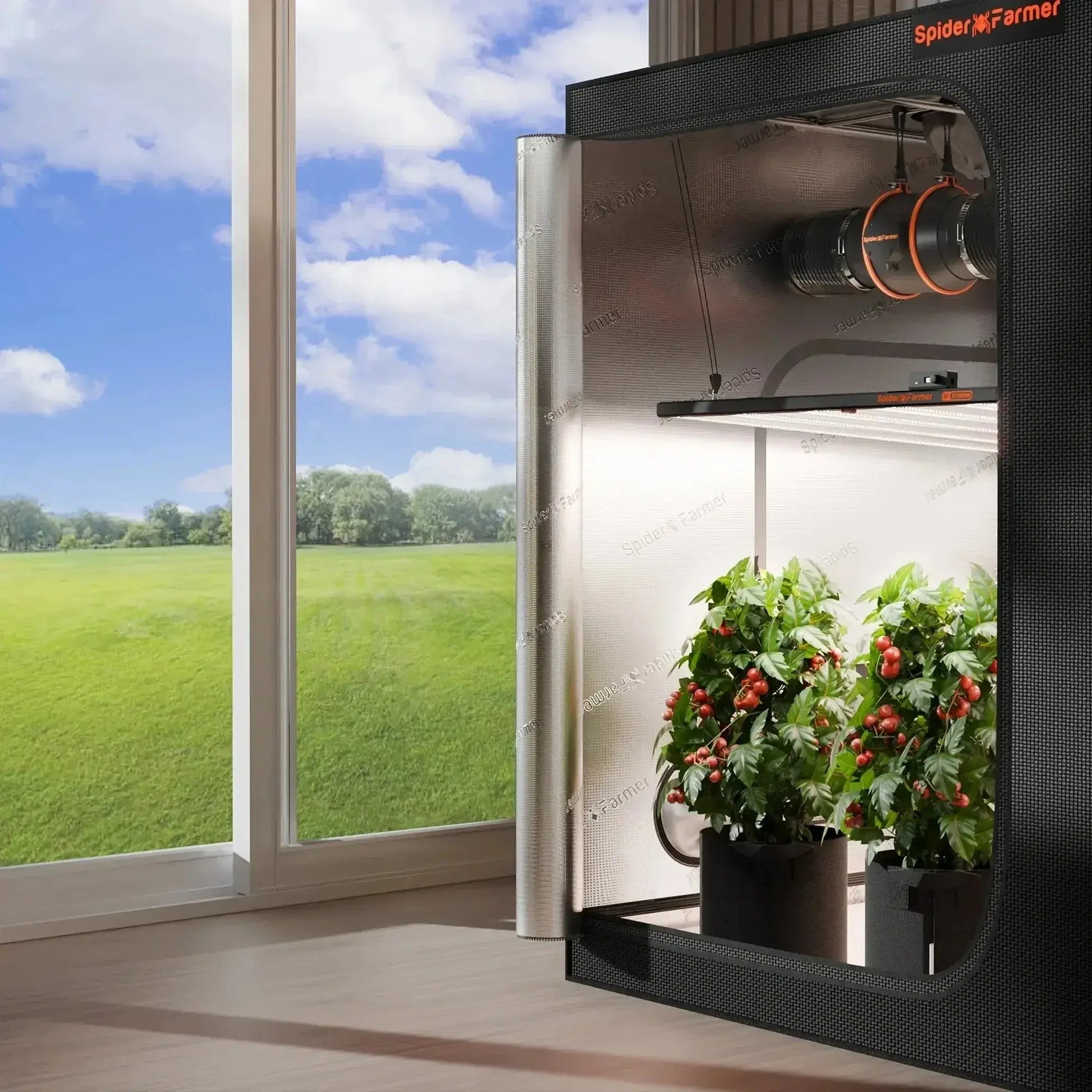 2025 Spider Farmer® G1000W WiFi & Bluetooth Lampe de culture LED contrôlée par l’application Spectre complet Dimmable Pflanzenlampe, pour tente de culture 150x150cm - BIRD SHOP ORNITHOLOGIE LUXEMBOURG S.A.R.L-S