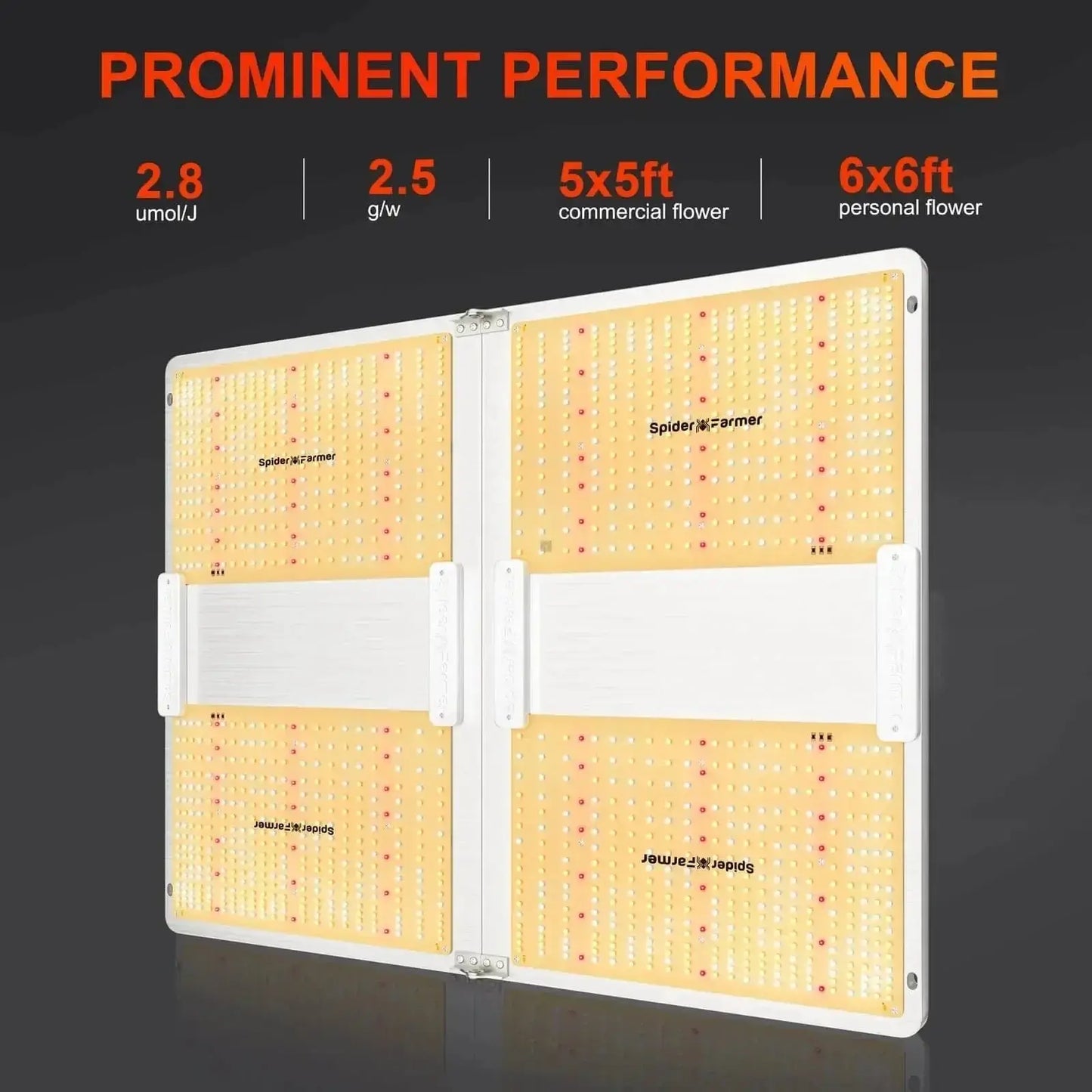 2025 Spider Farmer® SF7000 650W Pliable LED Pflanzenlampe - BIRD SHOP ORNITHOLOGIE LUXEMBOURG S.A.R.L-S