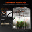 Spider Farmer 120x120x200cm Tente de culture intérieure 1680D Salle de culture hydroponique haute réfléchissante pour une croissance optimale des plantes et un contrôle du climat Boîte de culture SPIDER FARMER