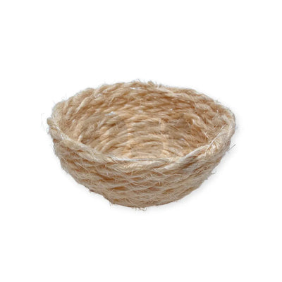 Garniture Nid en Sisal Naturel 12 cm – Fond de Nid pour Canaris & Exotiques OST