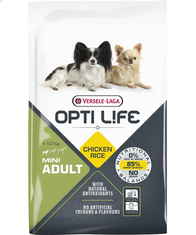 Adult Mini - petits chiens adultes - Poulet 2,5kg - Opti Life Versele-Laga