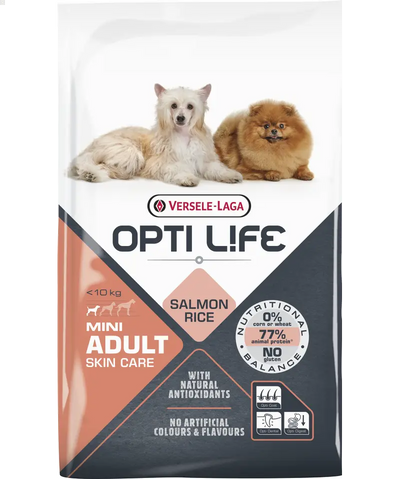 Adult Skin Care Mini - petits chiens - Saumon 2,5kg - Opti Life Versele-Laga