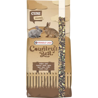CUNI FIT Muesli 20kg - Mélange très varié de granulés, de flocons et de graines Versele-Laga