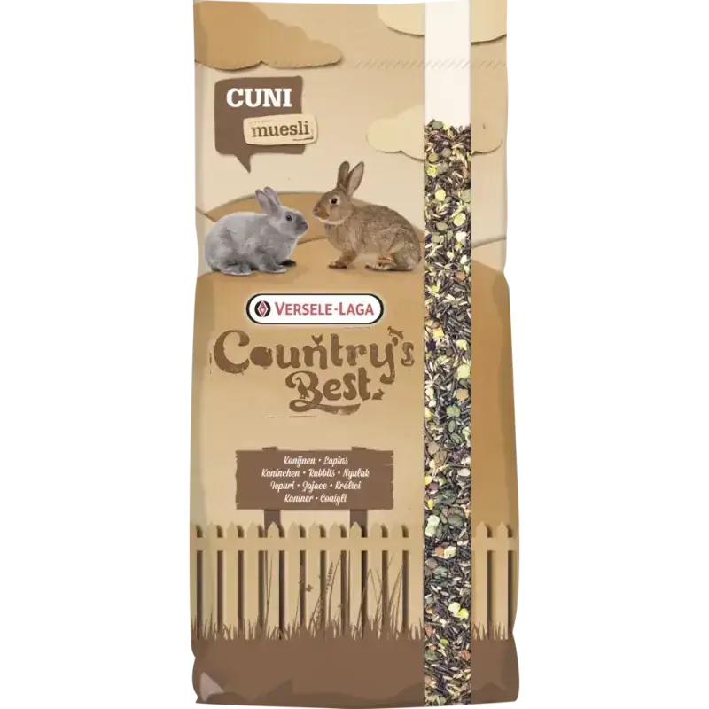 CUNI FIT Muesli 20kg - Mélange très varié de granulés, de flocons et de graines - BIRD SHOP ORNITHOLOGIE LUXEMBOURG S.A.R.L-S
