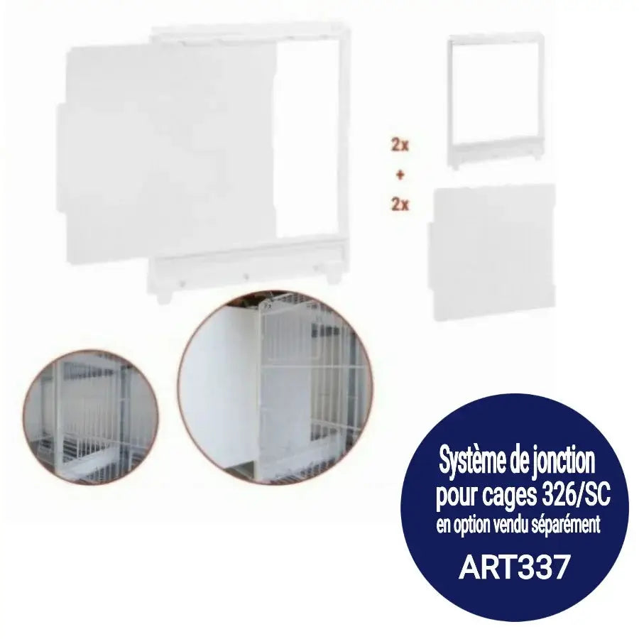 Cage d'élevage 2GR ART.326/SC - BIRD SHOP ORNITHOLOGIE LUXEMBOURG S.A.R.L-S