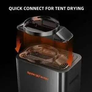 Déshumidificateur 2025 Spider Farmer® 32 pintes | Luftentfeuchter | Déshumidificateur–with Drain Hose / mit Ablaufschlauch / avec tuyau de vidange–pour tente de culture et salle de culture - BIRD SHOP ORNITHOLOGIE LUXEMBOURG S.A.R.L-S