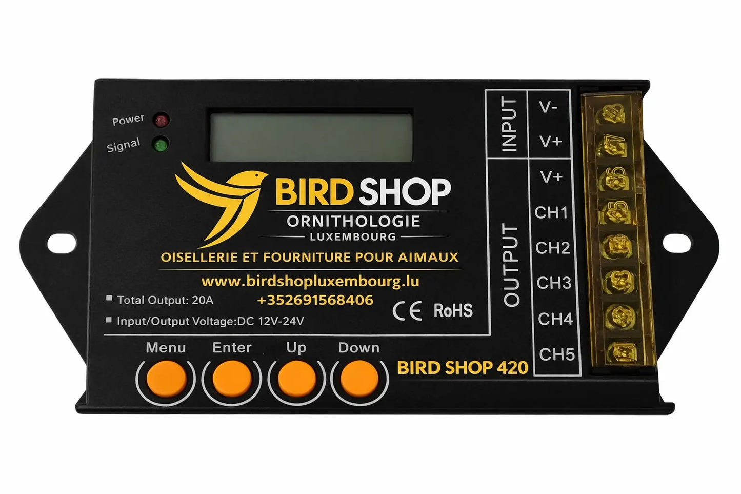 Dimmer BIRD SHOP 420 BIRD SHOP ORNITHOLOGIE LUXEMBOURG
