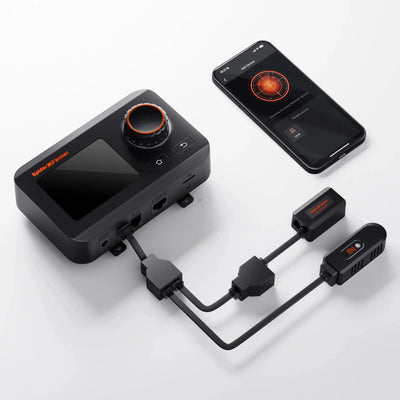 Ensemble de contrôleurs climatiques Spider Farmer GGS - Surveillance de la température, de l'humidité et du VPD, synchronisation, données historiques, Bluetooth et WiFi pour un contrôle climatique optimisé SPIDER FARMER