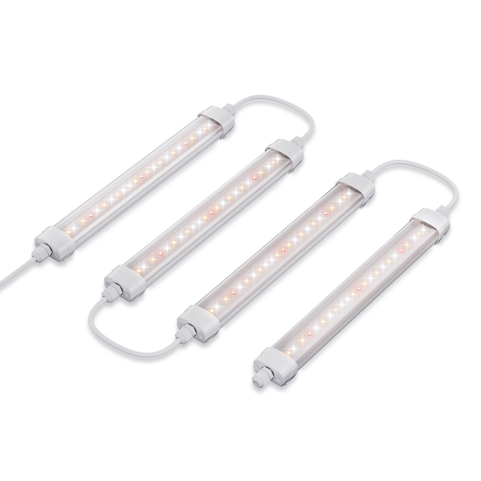 Spider Farmer Glow30 32W Éclairage latéral à spectre complet LED Barres lumineuses de croissance 13", kit de 4 barres, stimule la croissance et le rendement des bourgeons inférieurs, idéal pour le clonage, la croissance et la floraison SPIDER FARMER