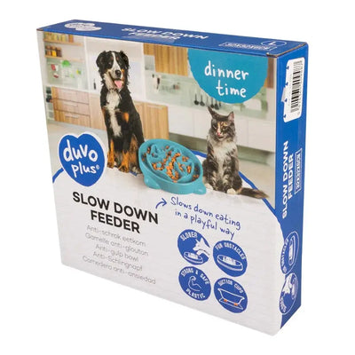 Gamelle anti-glouton pétrole 1000ml - L -32x32x6cm - BIRD SHOP ORNITHOLOGIE LUXEMBOURG S.A.R.L-S