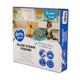 Gamelle anti-glouton pétrole 300ml - S - 19x19x4cm - BIRD SHOP ORNITHOLOGIE LUXEMBOURG S.A.R.L-S