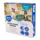 Gamelle anti-glouton pétrole 700ml - M - 25,5x25,5x5cm - BIRD SHOP ORNITHOLOGIE LUXEMBOURG S.A.R.L-S