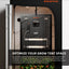 2025 Spider Farmer® Genius Grow System Planche d’engrenage pour tente de culture – Organisateur mural pour contrôleurs et alimentations SPIDER FARMER