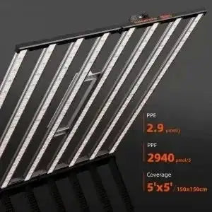 Lampe de culture LED Nouveau Spider Farmer SE1000W Samsung LM301H EVO pour culture verticale commerciale, contrôle intelligent via Bluetooth et Wi-Fi et application dédiée - BIRD SHOP ORNITHOLOGIE LUXEMBOURG S.A.R.L-S