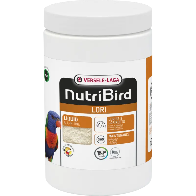Lori Aliment complet pour oiseaux loris et loriculus 700gr - Nutribird Versele-Laga