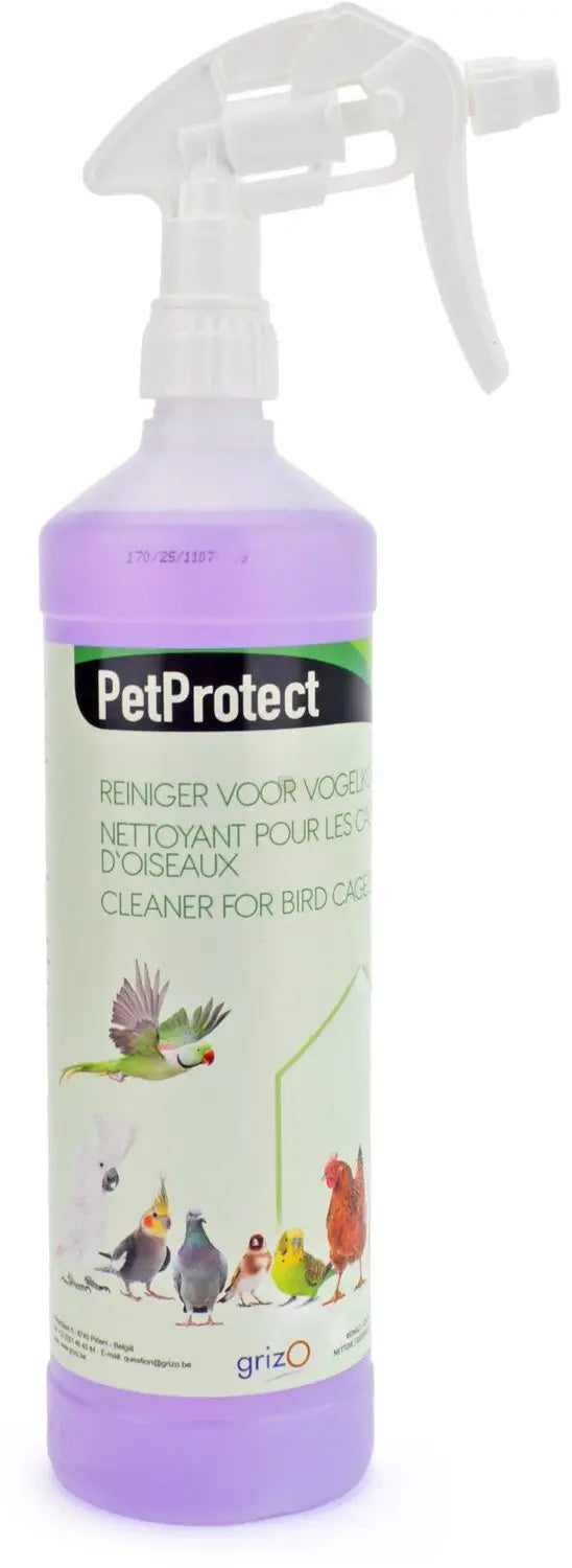NETTOYANT PETPROTECT POUR CAGES À OISEAUX 1L GRIZO