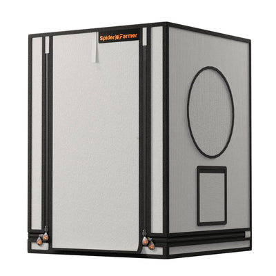 [NOUVEAUTÉ 2025] Spider Farmer 60x60x80cm Mini tente de culture intérieure 2000D Oxford Cloth High Reflective Cloning Growzelt Seedling Vegetable Grow Box SPIDER FARMER