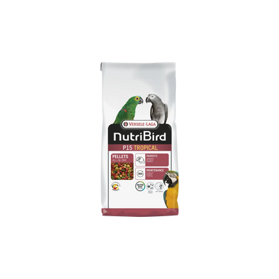 Nutribird P15 tropical 10kg - Granulés Extrudés - BIRD SHOP ORNITHOLOGIE LUXEMBOURG S.A.R.L-S
