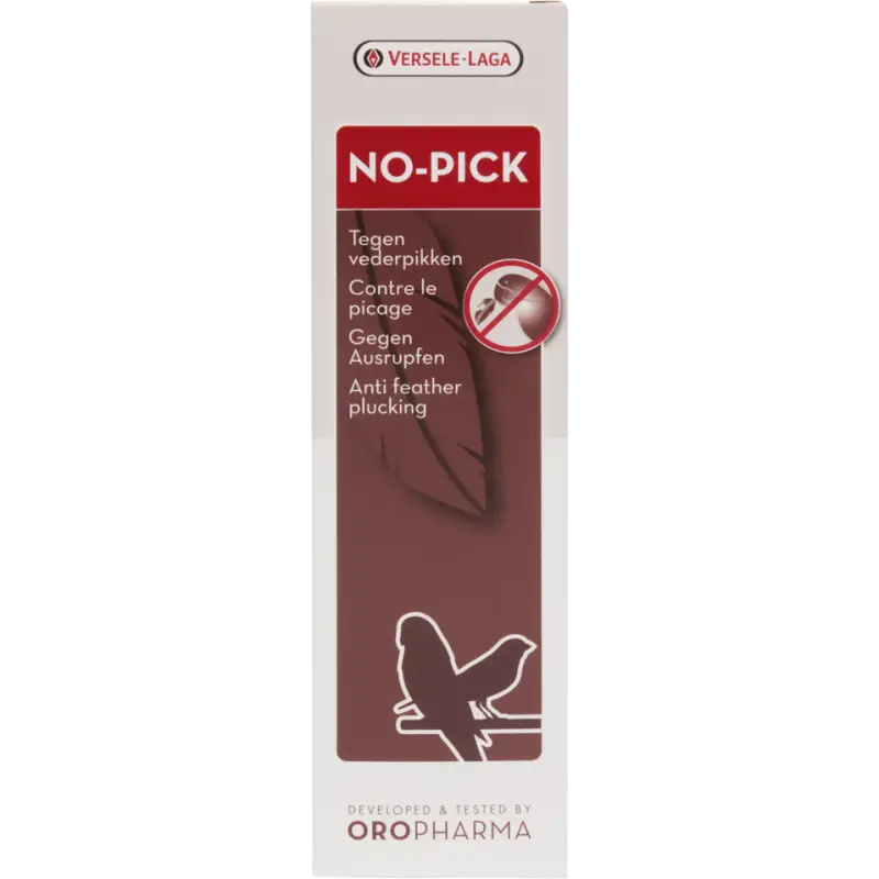 Oropharma No-Pick 100ml - Spray au goût amer contre le picage des plumes - oiseaux Versele-Laga