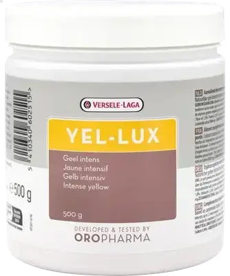 Oropharma Yel-Lux 500gr - Colorant jaune naturel à base de luteïne - oiseaux - BIRD SHOP ORNITHOLOGIE LUXEMBOURG S.A.R.L-S