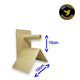 Perchoir individuel anti-picage en plastique 10 x 10 cm - BIRD SHOP ORNITHOLOGIE LUXEMBOURG S.A.R.L-S