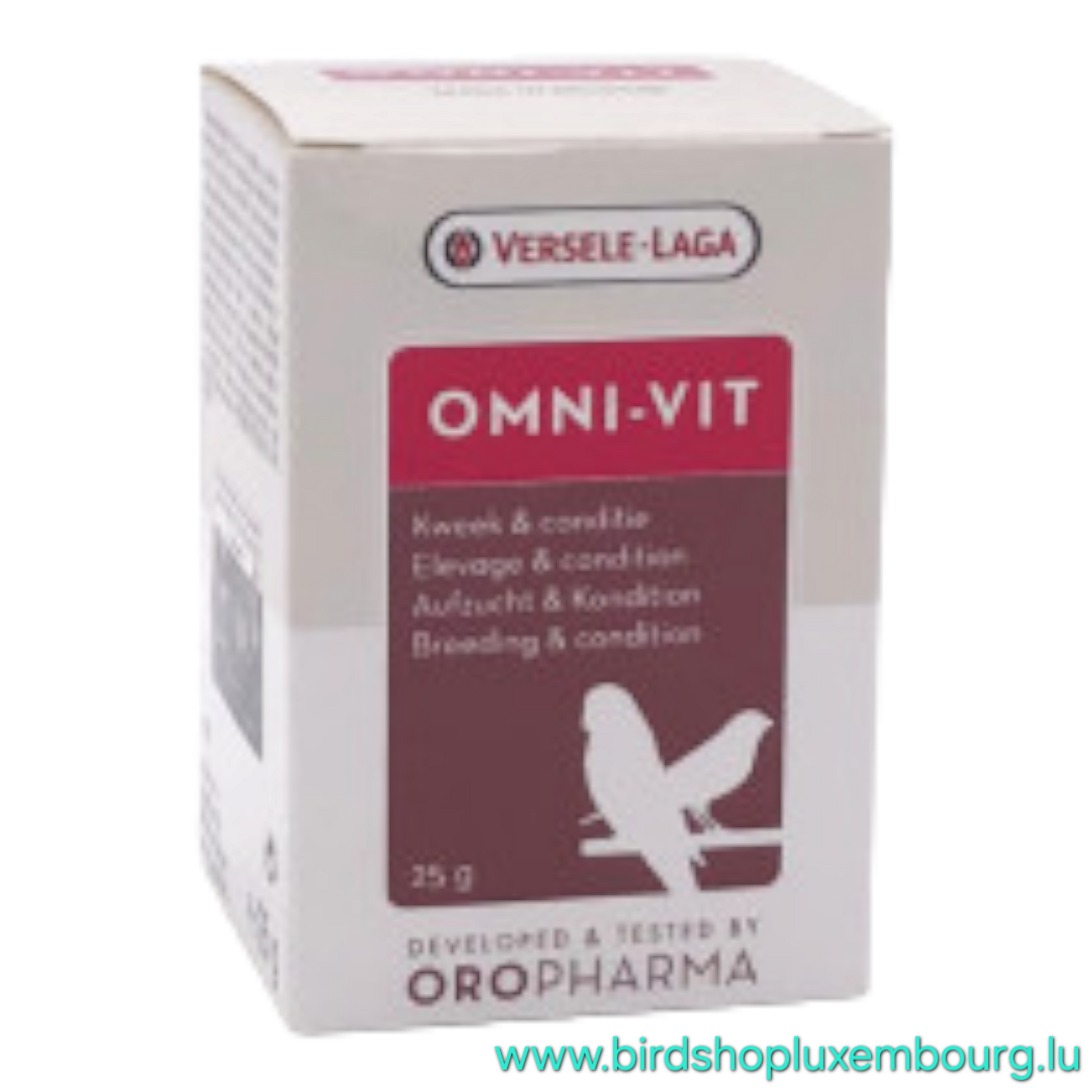 OMNI-VIT 25 GR - BIRD SHOP ORNITHOLOGIE LUXEMBOURG 