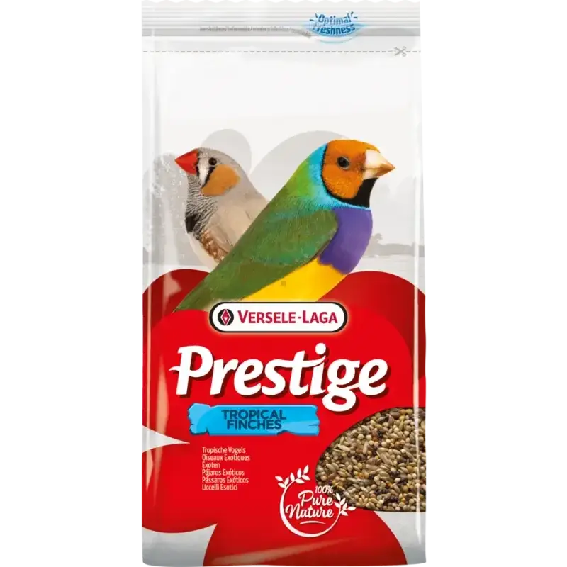 Prestige Oiseaux Exotiques 1kg-Mélange de graines de qualité - BIRD SHOP ORNITHOLOGIE LUXEMBOURG S.A.R.L-S
