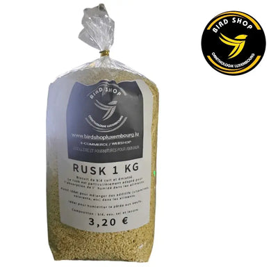 Rusk 1 KG - BIRD SHOP ORNITHOLOGIE LUXEMBOURG S.A.R.L-S