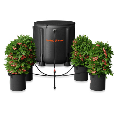 Spider Farmer Système d’irrigation goutte à goutte automatique pour plantes Pompe à eau avec 8 émetteurs de goutte à goutte SPIDER FARMER