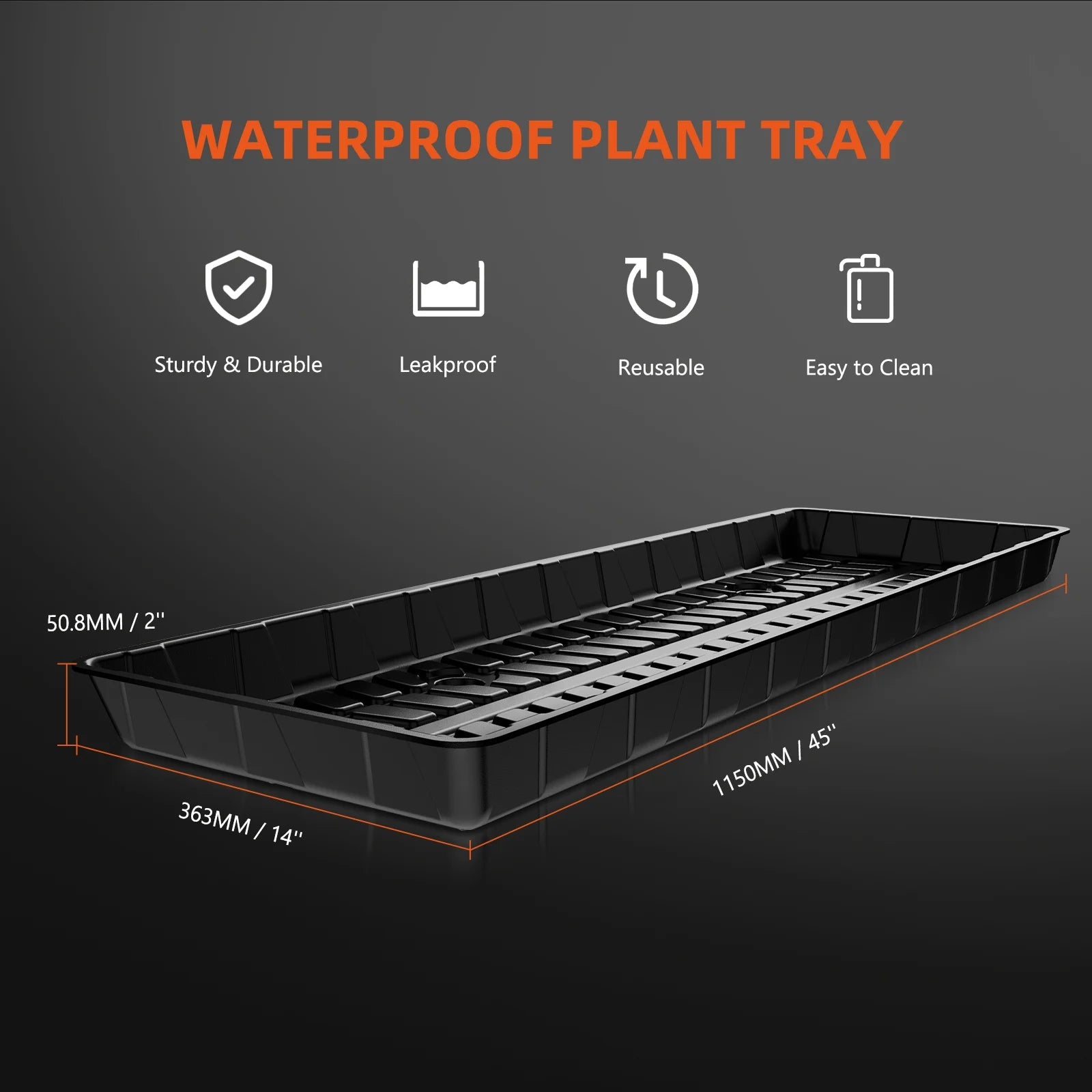 Spider Farmer® 3Bars Glow80 80W LED Grow Light And Metal Plant Stand with Plant Trays SPIDER FARMER