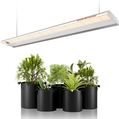 2025 La plus récente version Spider Farmer SF600 74W LED Grow Light Hydroponics Grow Indoor Flower Garden SPIDER FARMER