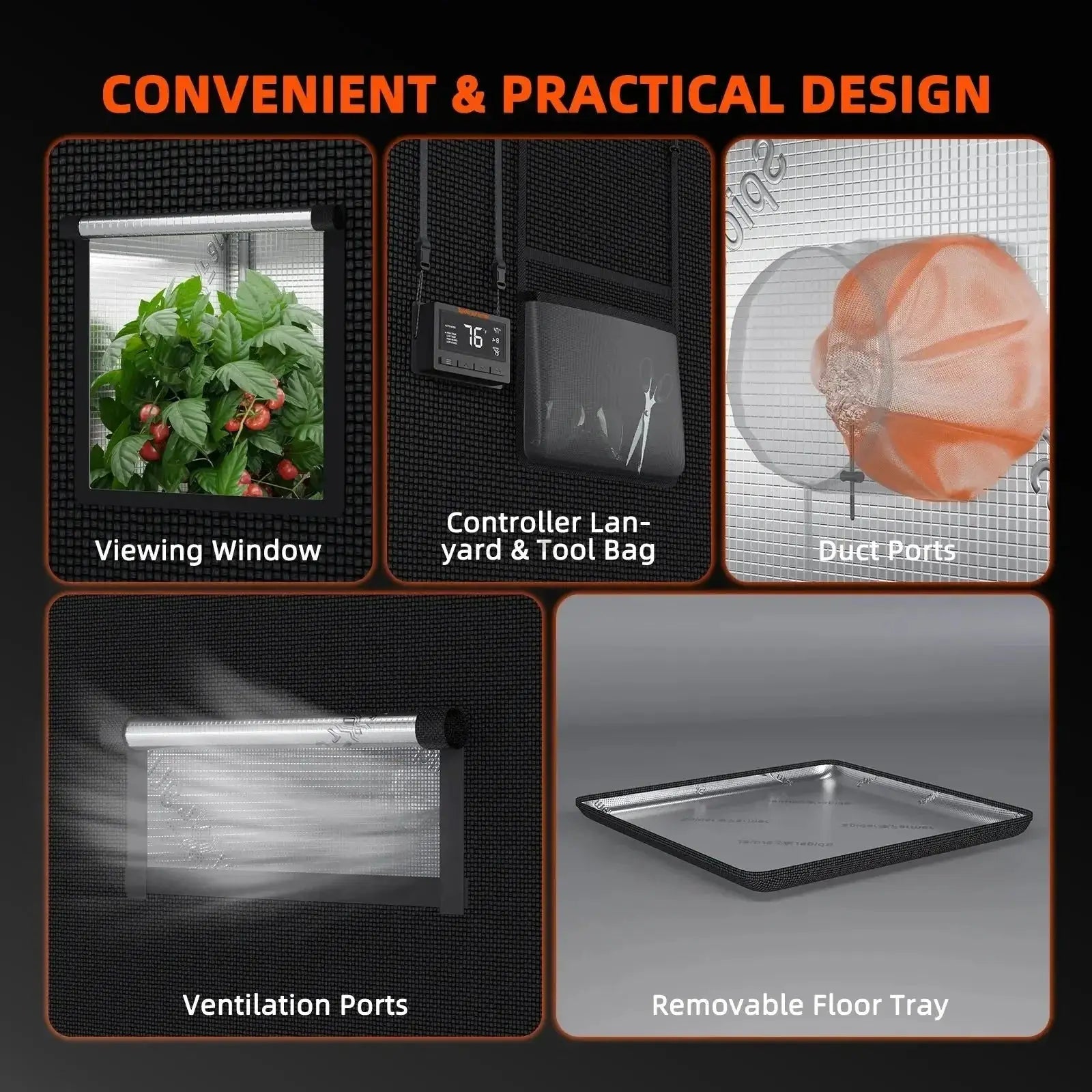 Spider Farmer 140x70x200cm Tente de culture intérieure haute réflexion Growzelt 1680D Salle de plantes hydroponique pour une croissance optimale des plantes et un contrôle du climat - BIRD SHOP ORNITHOLOGIE LUXEMBOURG S.A.R.L-S
