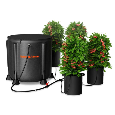 Spider Farmer Système d’irrigation goutte à goutte automatique pour plantes Pompe à eau avec 8 émetteurs de goutte à goutte SPIDER FARMER