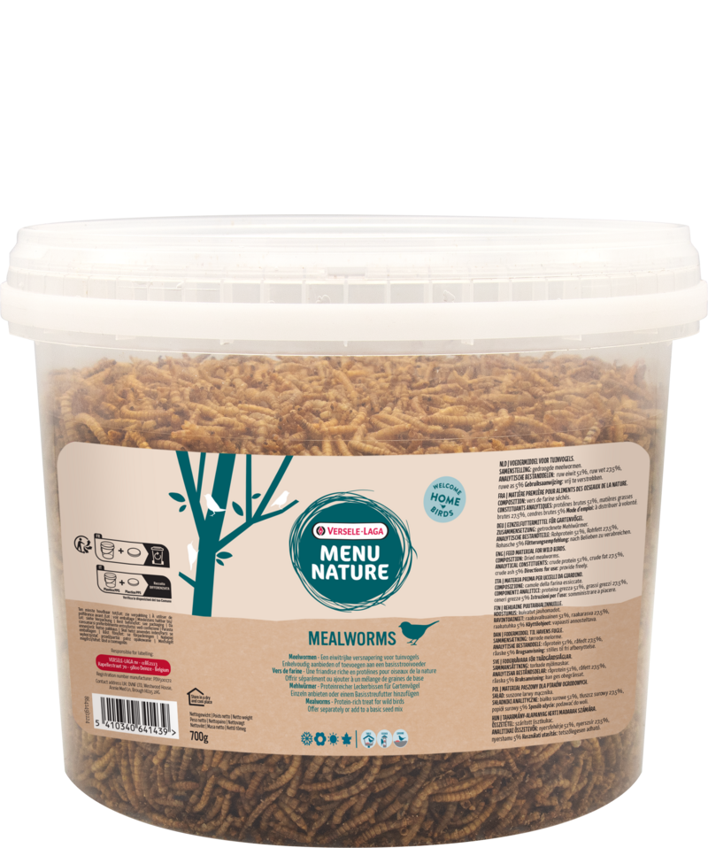 Vers de farine séchés pour oiseaux 700 g Versele-Laga