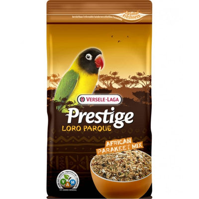 Prestige Loro Parque African Parakeet Mix 1kg - Mélange de graines + granulés VAM - Perruches Africaines Versele-Laga